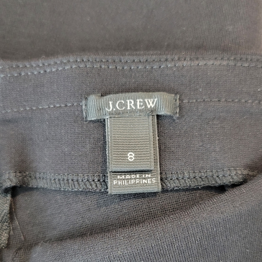 J.Crew Pants With Leather Trim #725 Size 8 - Picture 8 of 11
